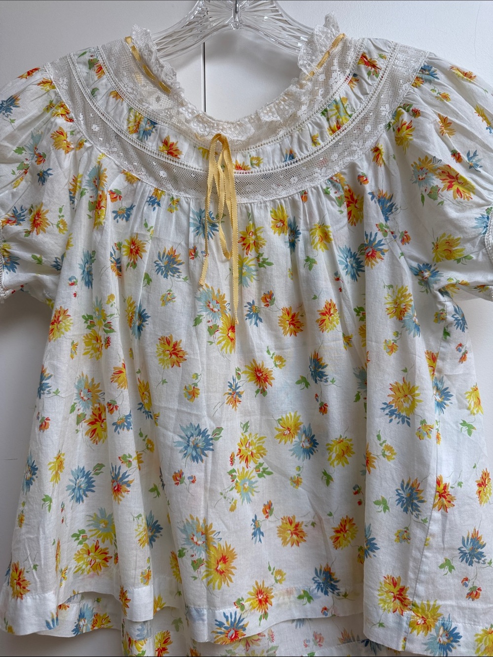 DÔEN Emile floral top. Size XXS. NWOT